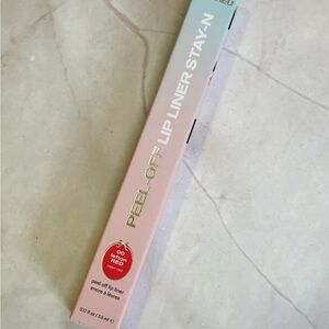 Peel-Off Lip Liner Stay-N - Neon Red